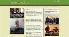 Desktop Screenshot of orlandojacintogarcia.com